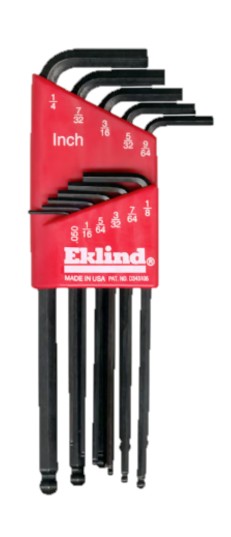  - L-Handle Hex Ball Key Sets